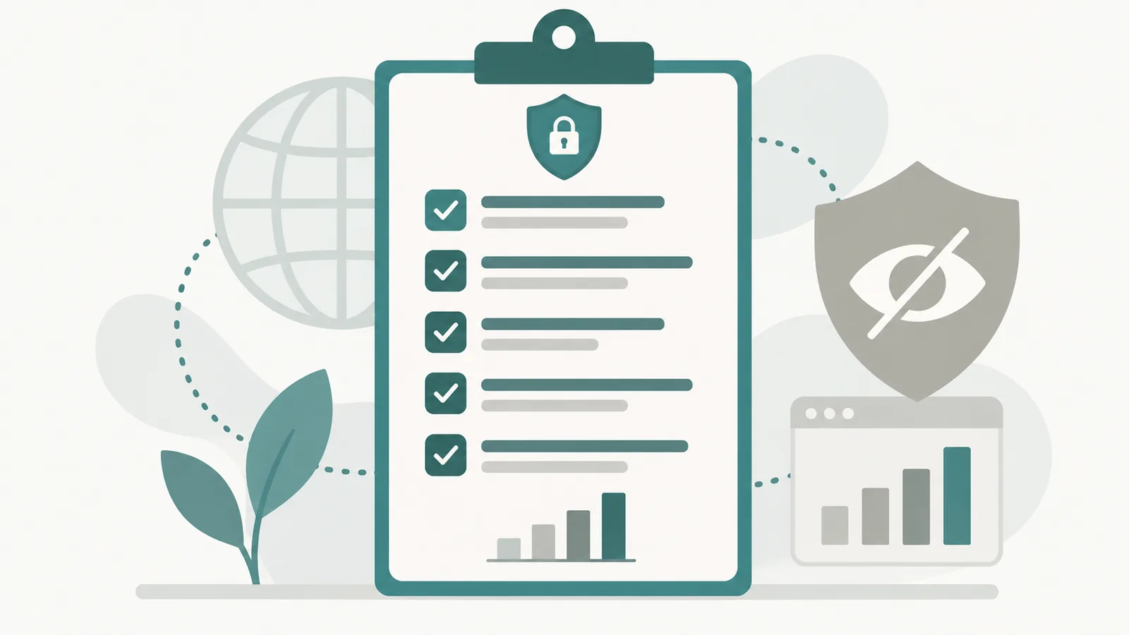 Lista de comprobación de privacidad y medición antes de pautar